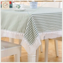 Table cloth cloth art cotton linen small square-style small clearing new table cloth rectangular square tea table cloth for home