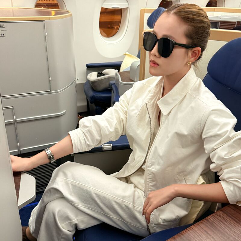 Gimonta Yan Ziqing's "Southern French Manor" White Jacket for Women, Old Money Style Coat with Lapel and Zipper, Pure Cotton Gimonta Yan Ziqing's "Southern French Manor" White Jacket for Women, Old Money Style Coat with Lapel and Zipper, Pure Cotton