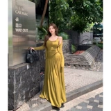 Лонгслив, кардиган, осенняя юбка, комплект, в корейском стиле, эффект подтяжки, высокая талия, 3 предмета