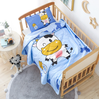 儿童空调被夏季幼儿园宝宝午睡纯棉夏凉被婴儿全棉薄款被子可机洗