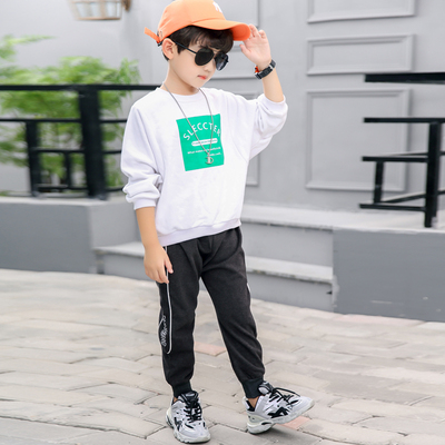 男女童工装裤子春秋款休闲裤