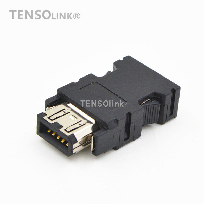 Apply Mitsubishi servo motor J4JE-40 servo drive side CN2 encoder 10 core joint SM-10P plug
