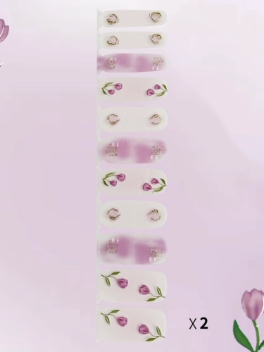 Косметический гель, наклейки для ногтей, накладные ногти, лак для ногтей, 3D, ручная роспись