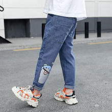 男童牛仔裤童装春新款男童裤子宽松男童长裤