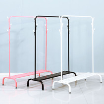 The shelf of the sun - drying clothes folded clothes hanging hanging hanging hanging frame landing floor small cold bedroom