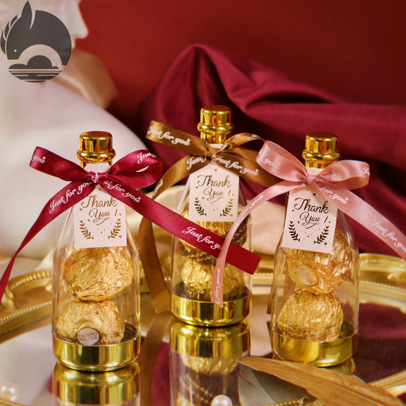 2020 new wedding candy box INS transparent candy bottle candy jar creative wedding candy box candy gift box