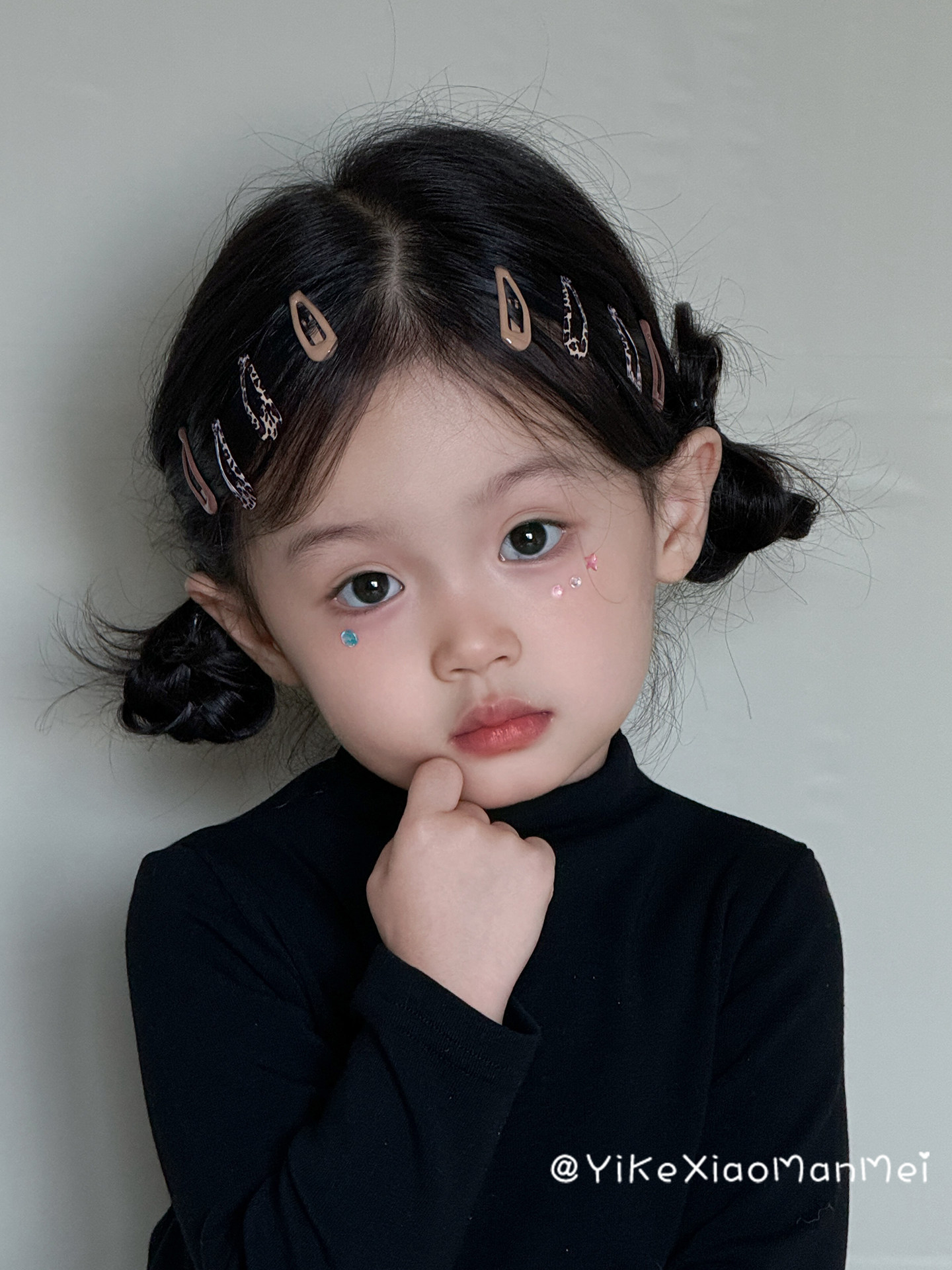 迷你小号豹纹头饰宝宝发夹儿童刘海侧边夹子女童bb夹女孩发卡发饰 — 3