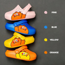 Happy Mary childrens hole shoes Childrens sandals Childrens beach shoes Baotou boys new childrens sandals spring and autumn