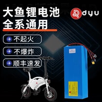 dyuD1D2D3S2S3V1V2 smart bicycle battery 36V lithium battery folding electric bicycle battery Boliv