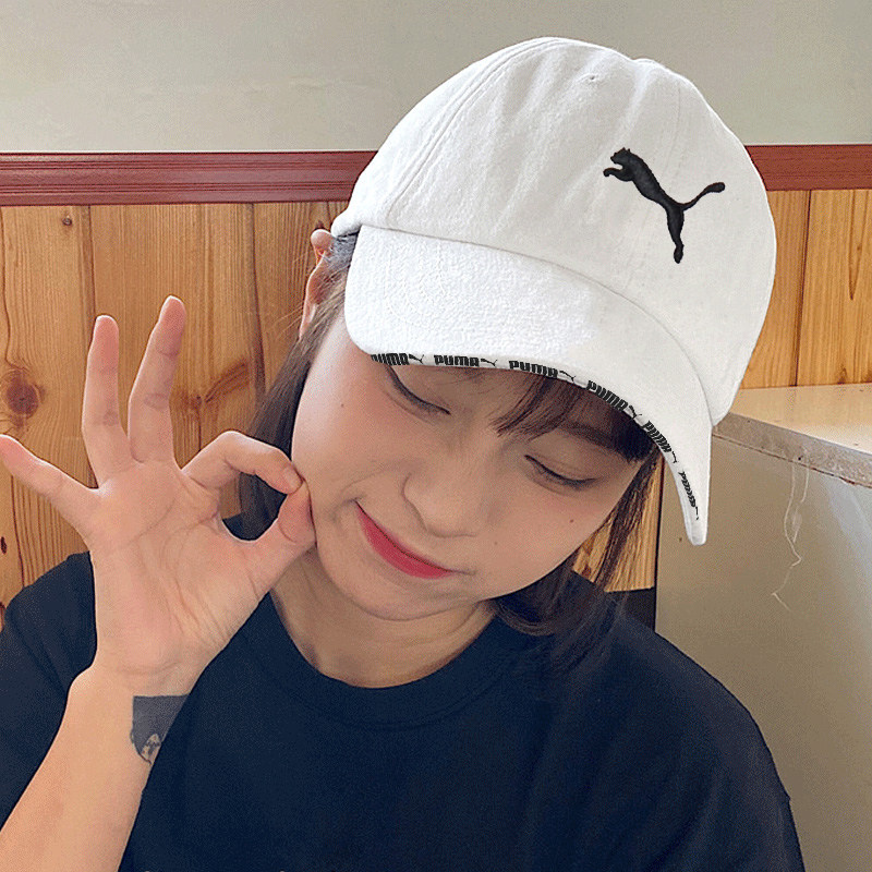 Puma Puma sports hat men's hat women's hat 2022 new duck tongue cap baseball cap casual hat sunhat 022824