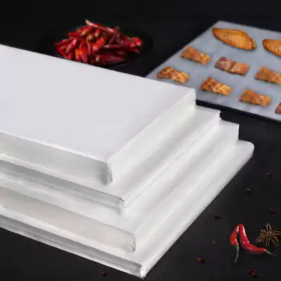 Silicone paper baking multi-size oil-absorbing paper food special kitchen fried oven barbecue barbecue mat paper non-stick bottom