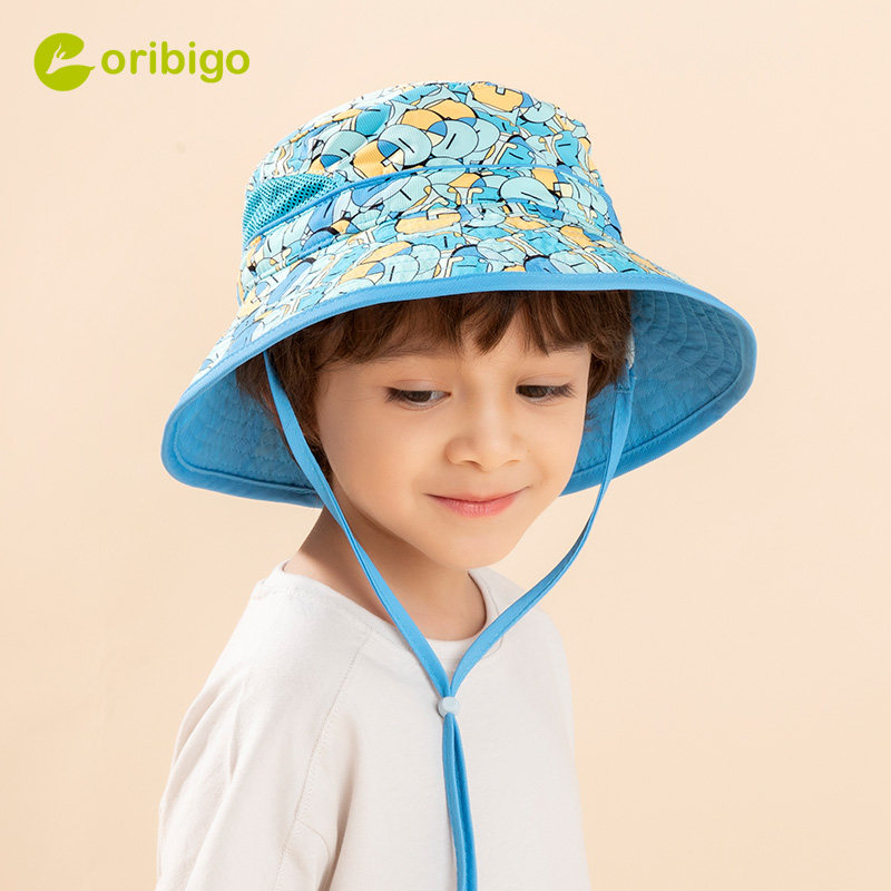 oribigo children men and women light and thin breathable anti-UV sun hat anti-design fisherman hat-Taobao