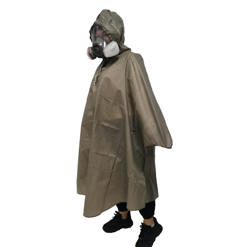 Protective shield anti-virus cloak poncho anti-corrosion emergency fire training labor protection anti-virus clothing protective clothing spot