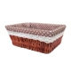 Коричневая корзина+пятна внутренняя подкладка