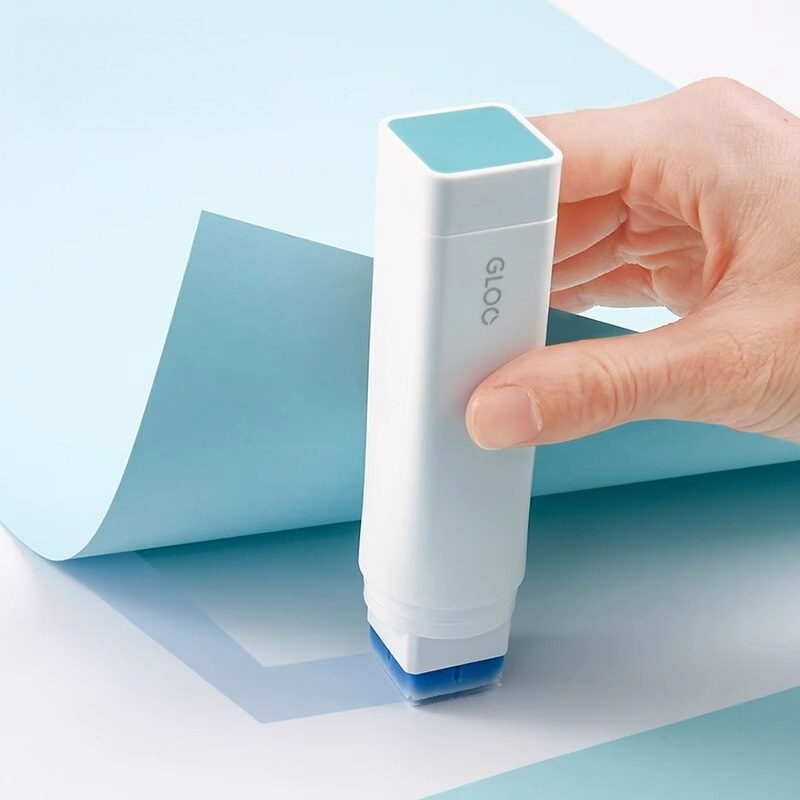 Solid Glue Gloo Color-Changing Glue Stick Right-Angle Glue High Viscosity Student Use Creative Children's Craft Strong Square Solid Glue Transparent Female Joint New Office Stationery Grand Prize Solid Glue Gloo Color-Changing Glue Stick Right-Angle Glue High Viscosity Student Use Creative Children's Craft Strong Square Solid Glue Transparent Female Joint New Office Stationery Grand Prize