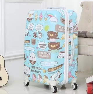 Детский чемодан для принцессы, мультяшная коробка подходит для мужчин и женщин, подходит для подростков, 20 дюймов