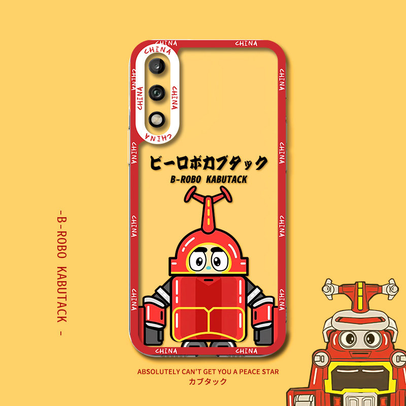 Iron A Xiaobao is suitable for Huawei Honor PLAY5TPRO mobile phone protection shell PLAY3 transparent Maimane 8-8 Kabuda Maimang 10se shark chili cartoon male and female tu full bag soft shell