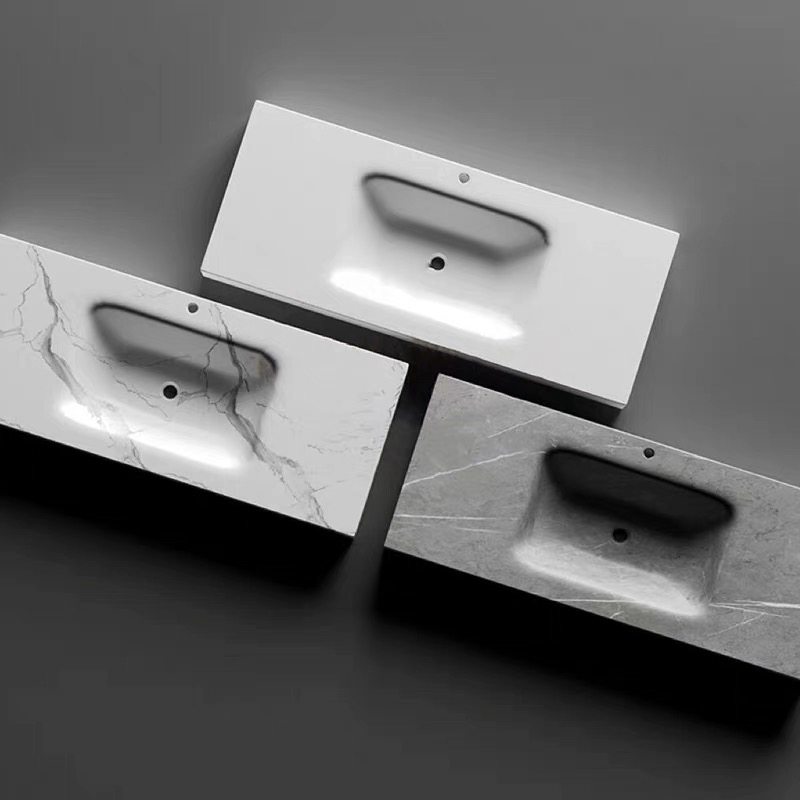 轻奢岩板无缝盆浴室柜组合如何选择?