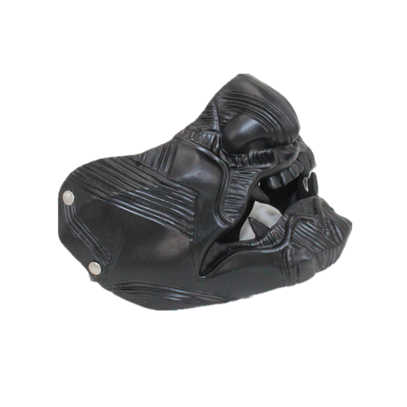 Halloween American Internet game Japan to the soul of Ma Island half-face COS men and women tattoo ghost house dressed resin mask