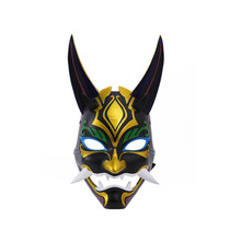 Halloween Original God Protector General Cosplay Props Film and Television Anime Game Full Face Resin Mask