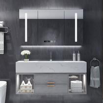 Germany TOTGG modern light luxury bathroom cabinet Toilet wash basin combination Smart bathroom mirror cabinet Wash table