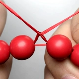 Импортный эластичный браслет, японские бусины, резинка, износостойкие четки из круглых бусин из грецкого ореха