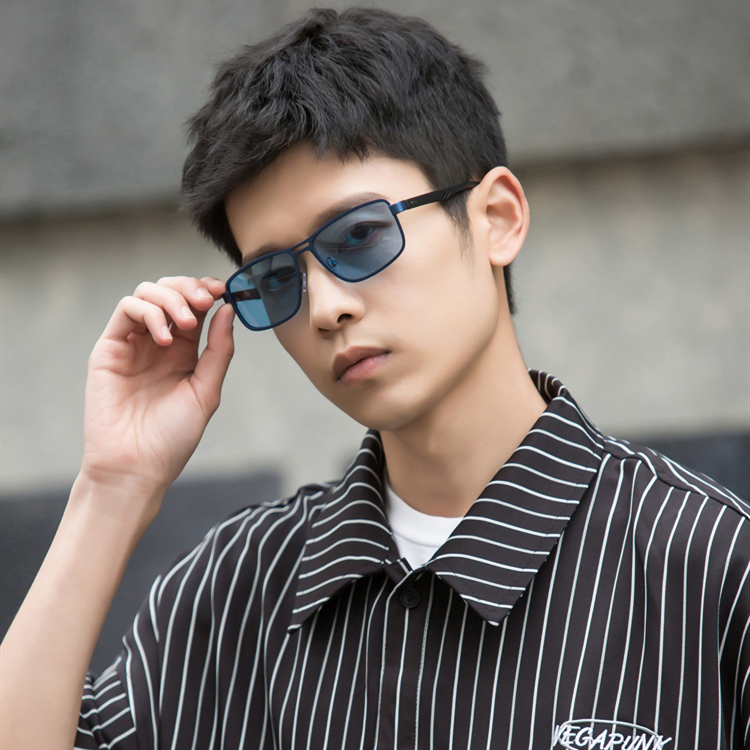 2020 new polarized sunglasses male ultralight sunglasses driving special glasses ocean blue sunglasses male tide night vision goggles