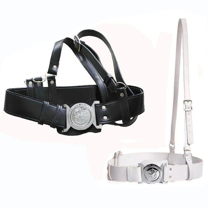 2011 new security armed belt security accessories belt duty armed belt oblique belt belt black and white