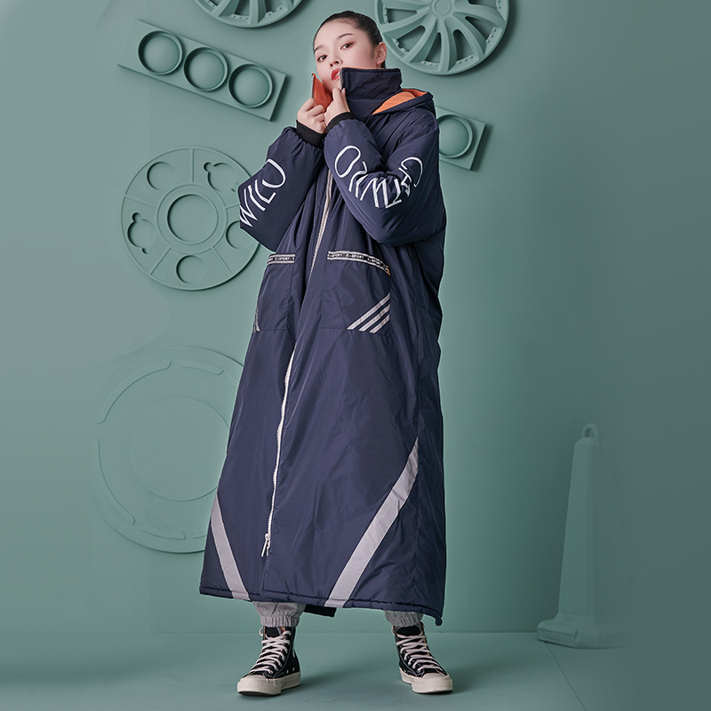 Electric vehicle windshield is winter plus velvet thick windshield electric vehicle motorcycle waterproof cycling cold protection artifact