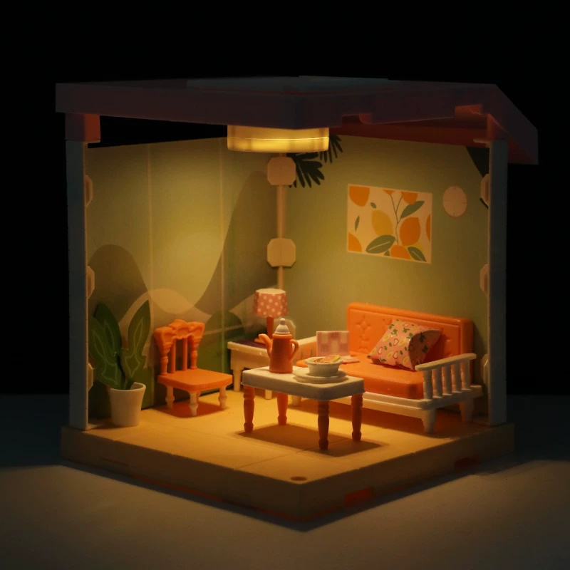 Игрушка, подставка, конструктор, минифигура, семейный домик кукольного doll house, Jasmine