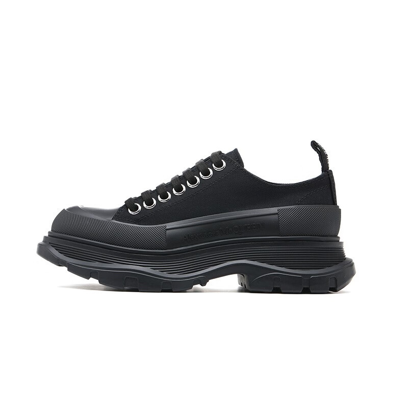 Alexander Mcqueen Women's Casual Shoes, Stylish and Simple Low-Top Lace-Up Shoes 697072-W4Mv2 Alexander Mcqueen Women's Casual Shoes, Stylish and Simple Low-Top Lace-Up Shoes 697072-W4Mv2