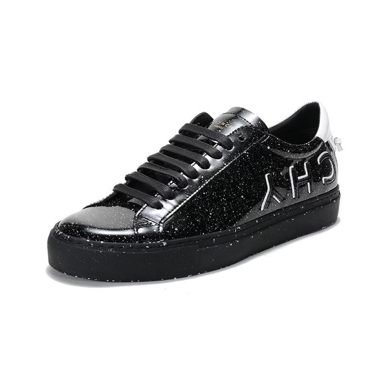 Ковбойки Givenchy для мужчин из кожи крупного рогатого скота на шнуровке, кеды для досуга и обувь