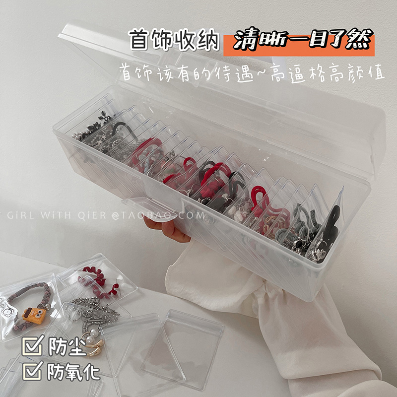 Large capacity transparent PVC hand packed box anti-oxidation sealing bag light and practical multifunction anti-dust first decorated case