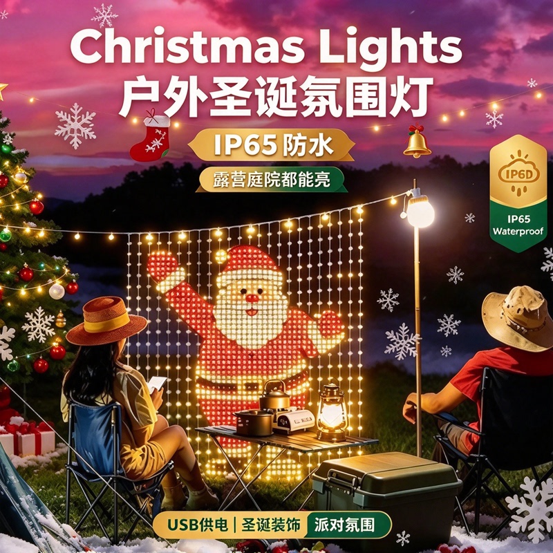 Colorful Curtain Lights DIY Atmosphere Lights for Spring Festival and Christmas Decoration, App-Controlled Leather Cord Lights, Programmable Curtain Light String Colorful Curtain Lights DIY Atmosphere Lights for Spring Festival and Christmas Decoration, App-Controlled Leather Cord Lights, Programmable Curtain Light String