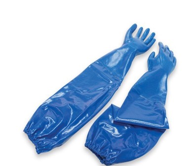 Honeywell HoneywellNK803ES Ting-clear rubber gloves Long sleeves with lining acid-resistant lengthened gloves