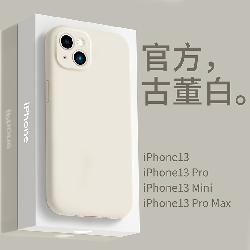 Gangke Is Suitable for Apple 14 Phone Case, 16 Lens Full Coverage, iPhone 13 Protective Case, 12Promax Liquid Silicone, 8 Anti-Drop, 15Plus Soft, Xsmax New Model, Mini for Women, High-End, 17 for Men, Thin