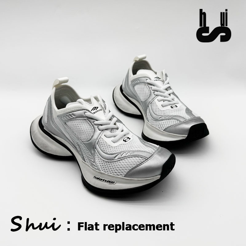 【Shui】Paris Circuit 13 Lightweight Thick-Soled Sneakers for Men and Women, Casual Running Shoes, Dad Shoes