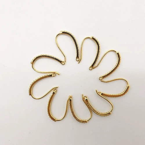 Медный цирконий, серьги, аксессуар, аксессуары ручной работы, 14 карат