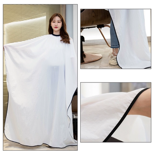 Очень большая накидка для стрижки волос, парикмахерский фартук, делается под заказ, с печатью вашего логотипа