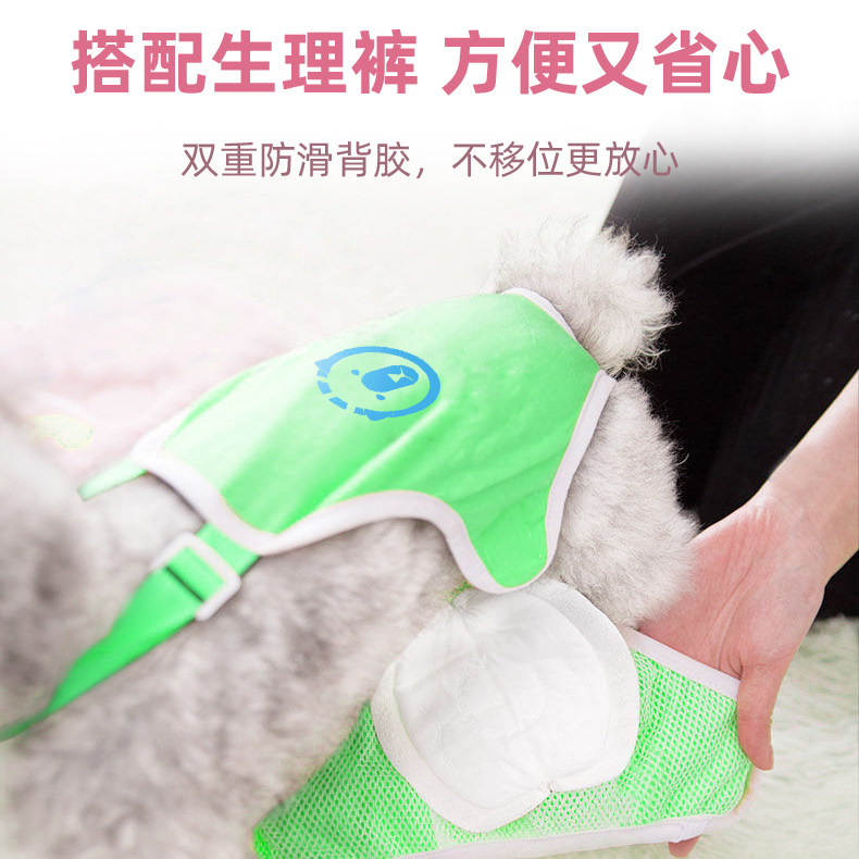 Pet Physiological Pads Small Dogs Large Canine Teddy Sanitary Napkins Aunt Paper Pee Panty Panty Panty Pants Dog Physiological Pants-Taobao