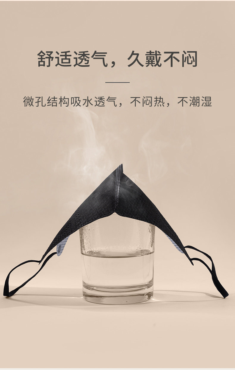 界面 3D立体 一次性医疗口罩 30只 独立包 图6