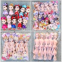 Baking bubble bath doll diy12-29 cm 18cm cute girl 10 little Barbie doll cake decoration