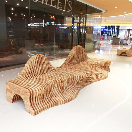 Hollow Seats Community Mall Casual Slip -Spike сидящий стул отель отель офис здание