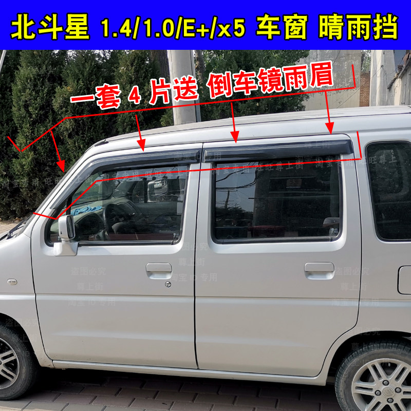 Adapted Changhe River Old section North Fighting Stars Sunny Rain Shelter Rain board North Doors 1 0 1 4 x5E Special shading board