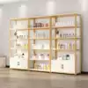 Shelf display stand Nail shop cosmetics display cabinet Sample cabinet Light luxury beauty salon shelf Skin care products display rack