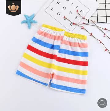 Wang Wang đội vest bộ cậu bé một lớp quần short mùa hè 1 tuổi bé bông tay 2 trẻ em 4 bé mỏng.