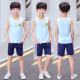 Boys bộ vest 2019 mới mùa hè váy vừa boys boys quần short cotton trẻ em dành cho trẻ em của hai mảnh mỏng.