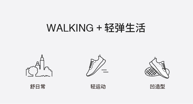 门店同款 多走路 3D无缝编织 高性价比男女健步鞋 图2