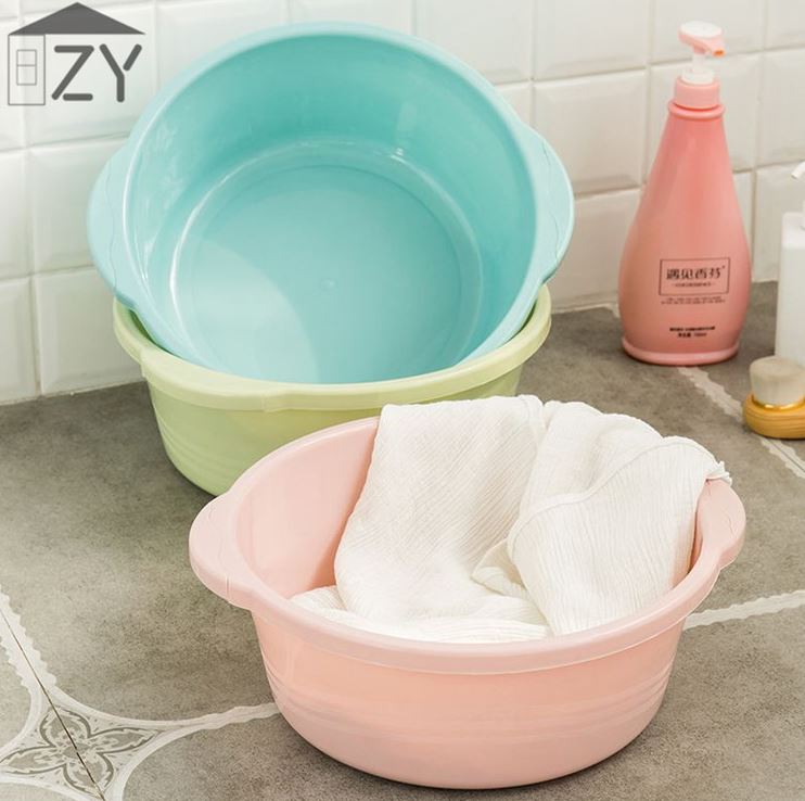 Plastic Products Big Full School Season Accommodation Student Supplies Elementary School Large Number Home Washbasin Thickened Basin Plastic