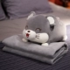 Серая мышь [подушка одеяло два -In -One]